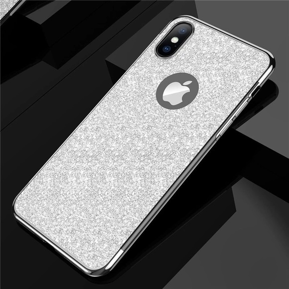 Accessories - Iphone X glitter soft case